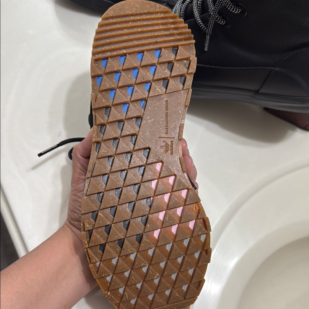 Adidas Black High-Top Sneakers - Picture 4 of 4